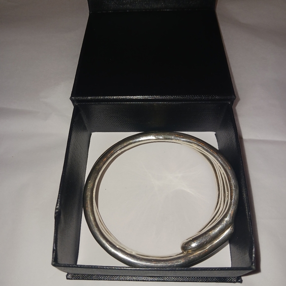 925 solid beautiful cuff bracelet. - Picture 11 of 12